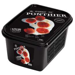 Picture of Ponthier Puree Sugar Free 100% Lychee 1Kg (Frozen Product)