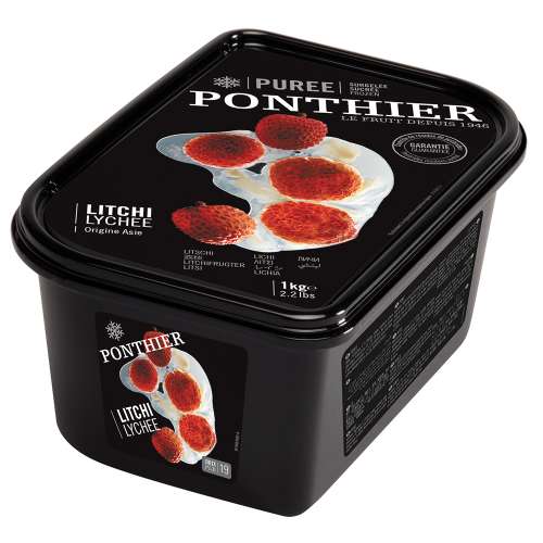 Picture of Ponthier Puree Sugar Free 100% Lychee 1Kg (Frozen Product)