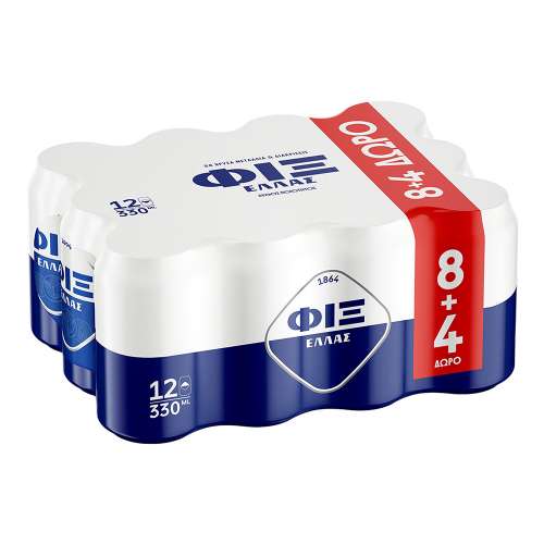 Picture of Fix Hellas Can 330ml Twelve Pack (8+4)